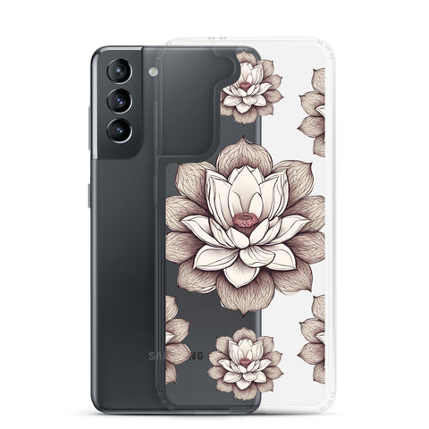 Lotus Clear Case for Samsung®