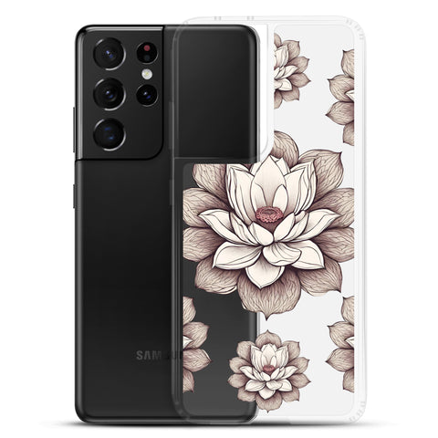 Lotus Clear Case for Samsung®