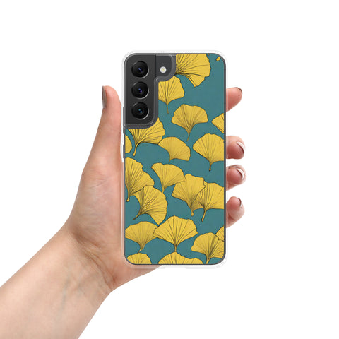 Golden Ginkgo Clear Case for Samsung®