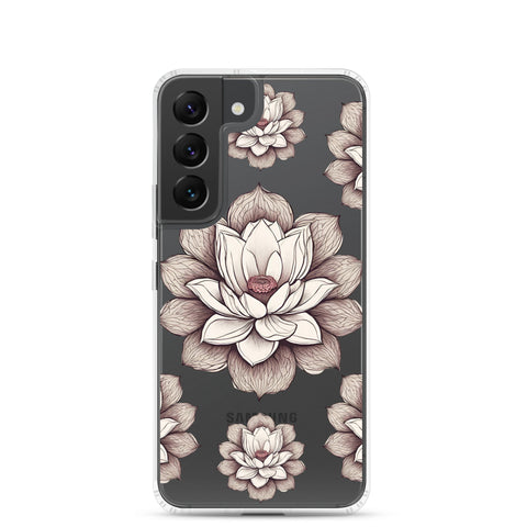 Lotus Clear Case for Samsung®