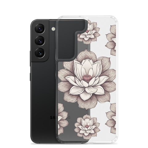 Lotus Clear Case for Samsung®