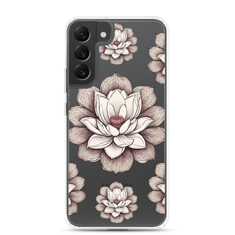 Lotus Clear Case for Samsung®