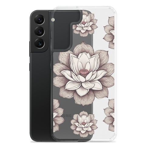 Lotus Clear Case for Samsung®