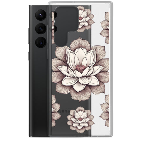 Lotus Clear Case for Samsung®