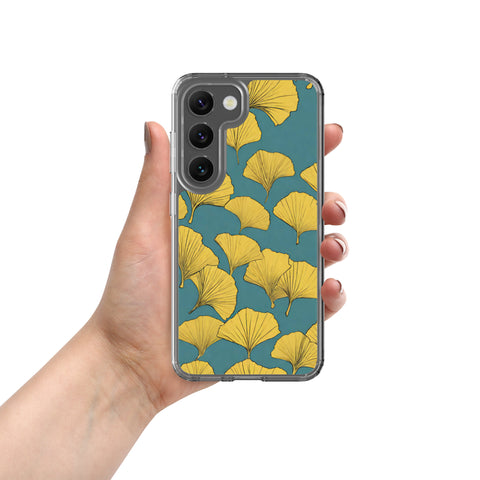 Golden Ginkgo Clear Case for Samsung®