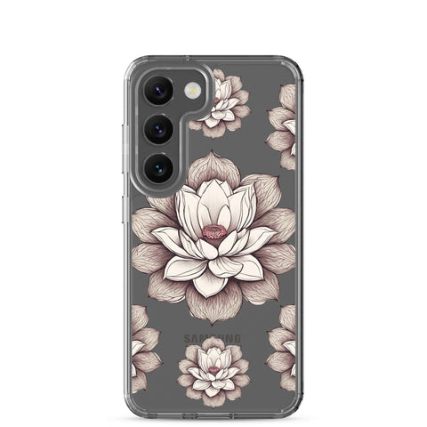 Lotus Clear Case for Samsung®