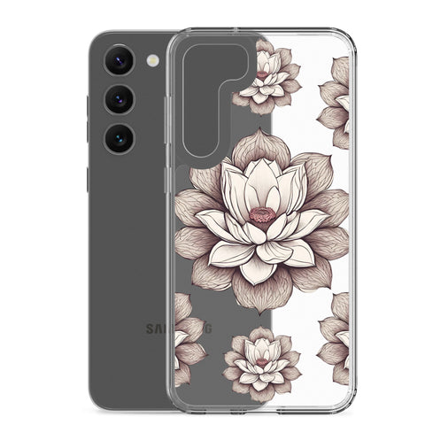 Lotus Clear Case for Samsung®