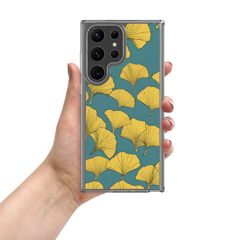 Golden Ginkgo Clear Case for Samsung®