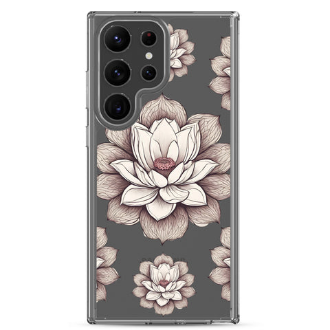 Lotus Clear Case for Samsung®