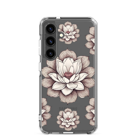 Lotus Clear Case for Samsung®