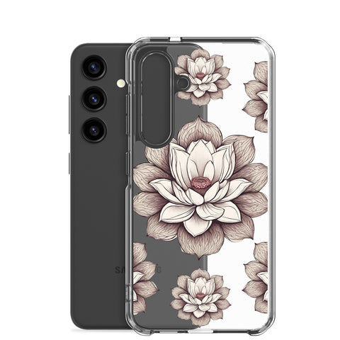 Lotus Clear Case for Samsung®