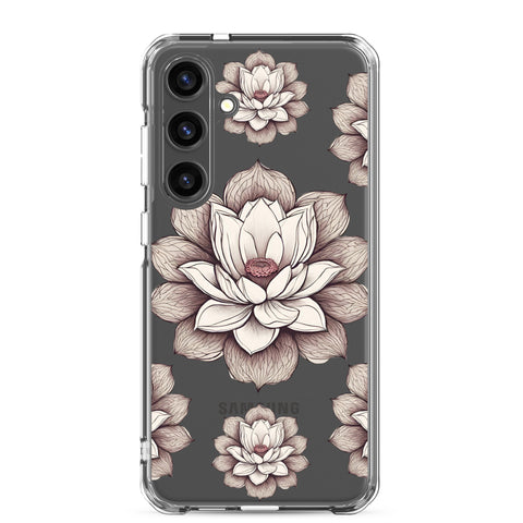 Lotus Clear Case for Samsung®
