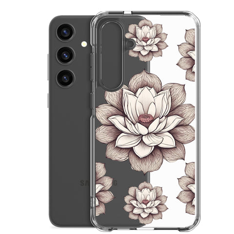 Lotus Clear Case for Samsung®