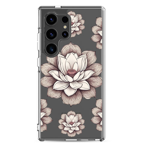 Lotus Clear Case for Samsung®