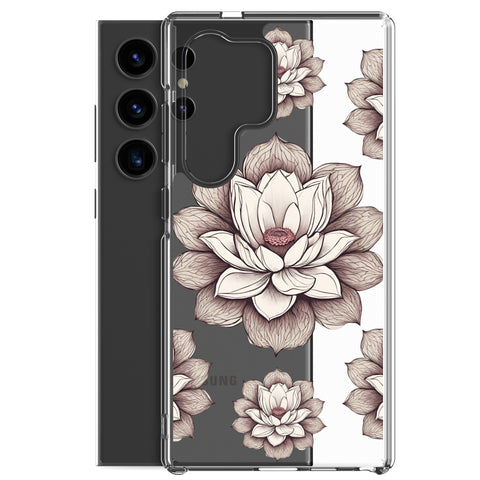 Lotus Clear Case for Samsung®