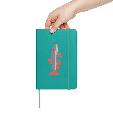 Redtail Catfish Hardcover Bound Notebook