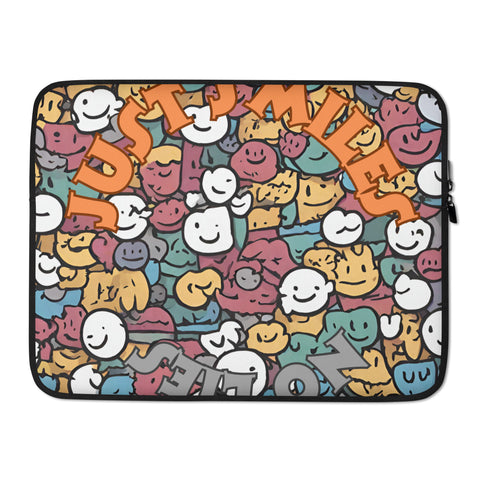 Just Smiles Laptop Sleeve