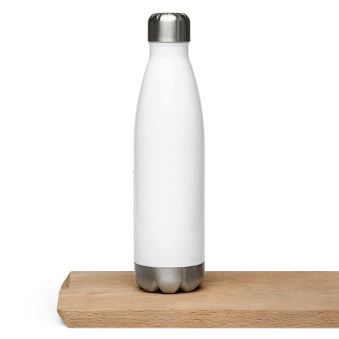 Tic Tac Toe Stainless Steel Water Bottle