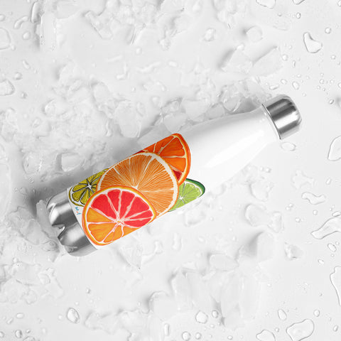 Citrus Stainless Steel Water Bottle