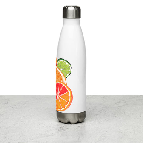 Citrus Stainless Steel Water Bottle