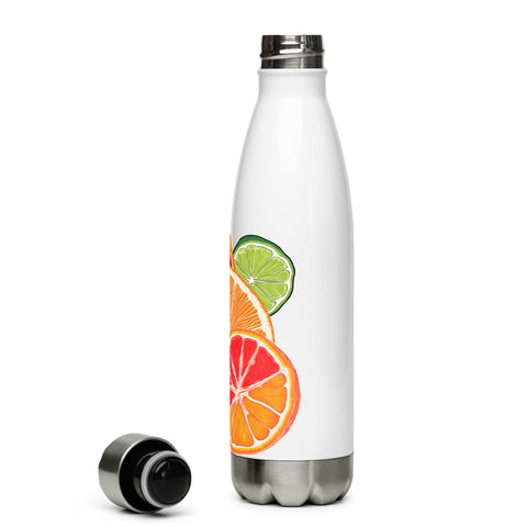 Citrus Stainless Steel Water Bottle