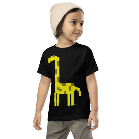 Toddlers Giraffe Short Sleeve Tee