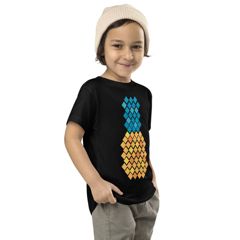 Toddlers Pineapple Short Sleeve Tee
