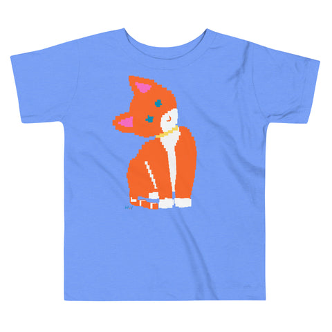 Toddlers Cat Short Sleeve Tee