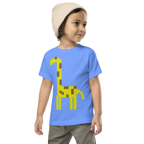 Toddlers Giraffe Short Sleeve Tee