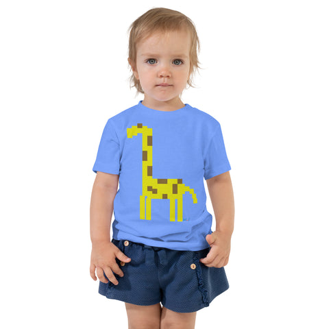 Toddlers Giraffe Short Sleeve Tee
