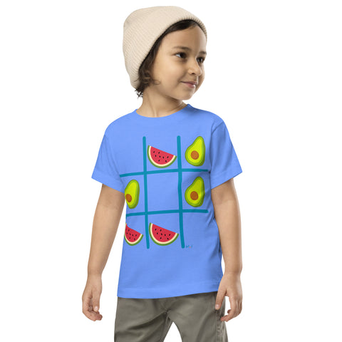 Toddlers Tic Tac Toe Short Sleeve Tee