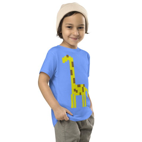 Toddlers Giraffe Short Sleeve Tee