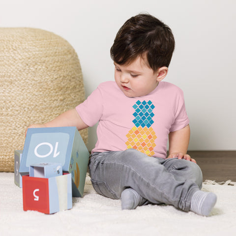 Toddlers Pineapple Short Sleeve Tee