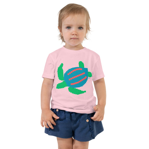 Toddlers Sea Turtle Short Sleeve Tee