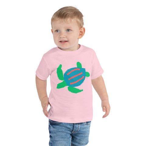 Toddlers Sea Turtle Short Sleeve Tee