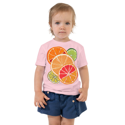 Toddlers Citrus Short Sleeve Tee