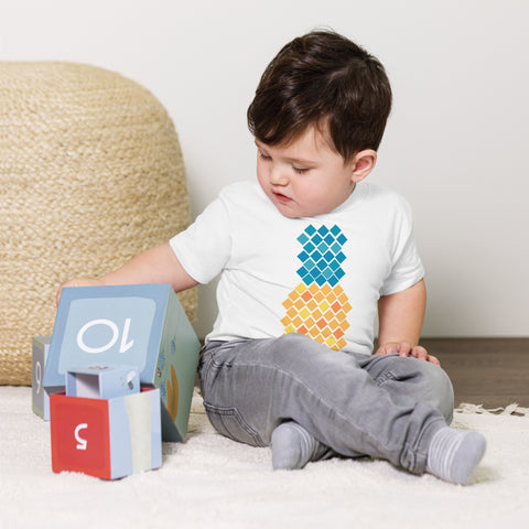 Toddlers Pineapple Short Sleeve Tee