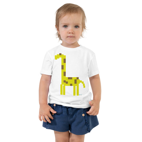 Toddlers Giraffe Short Sleeve Tee
