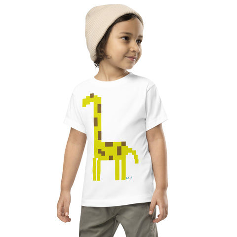 Toddlers Giraffe Short Sleeve Tee