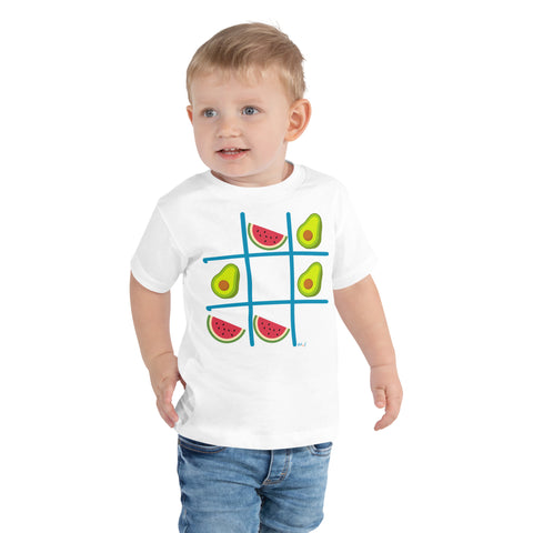 Toddlers Tic Tac Toe Short Sleeve Tee