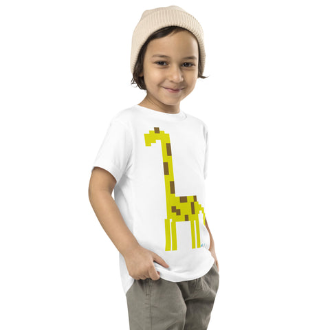 Toddlers Giraffe Short Sleeve Tee