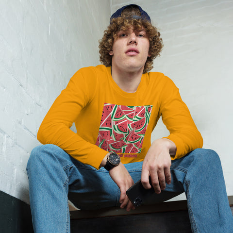 Men's Watermelon Long Sleeve Tee