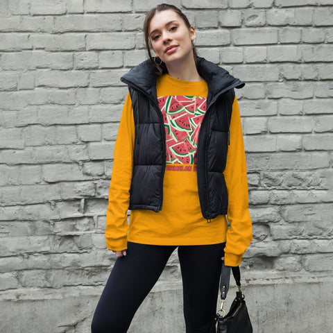 Women's Watermelon Long Sleeve Tee