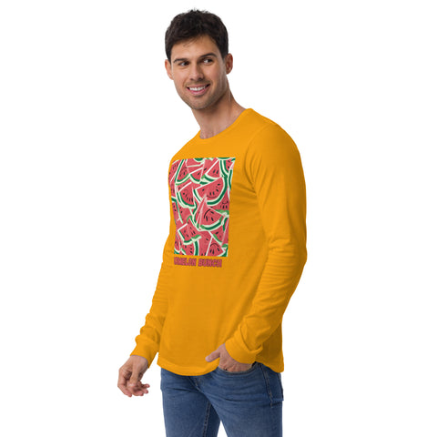 Men's Watermelon Long Sleeve Tee