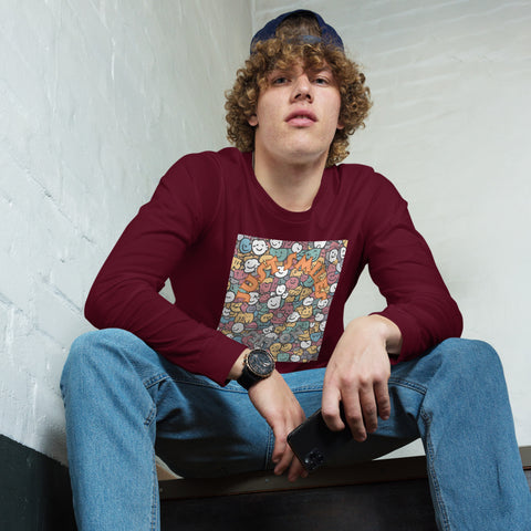 Men's Just Smiles Long Sleeve Tee