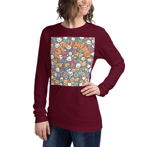 Women's Just Smiles Long Sleeve Tee