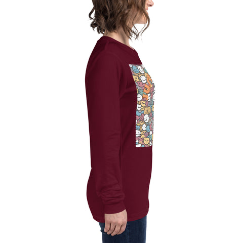 Women's Just Smiles Long Sleeve Tee