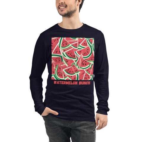 Men's Watermelon Long Sleeve Tee