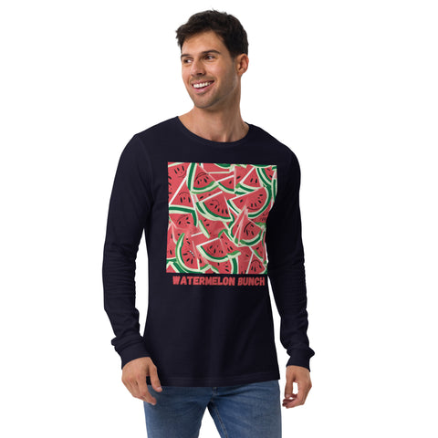 Men's Watermelon Long Sleeve Tee