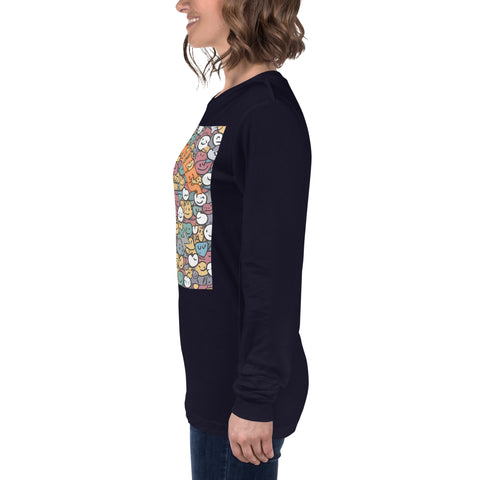 Women's Just Smiles Long Sleeve Tee